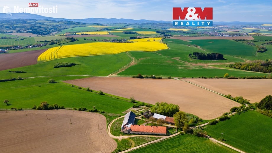 Prodej zemědělského objektu 1 446 m², Mrákov - Starý Klíčov