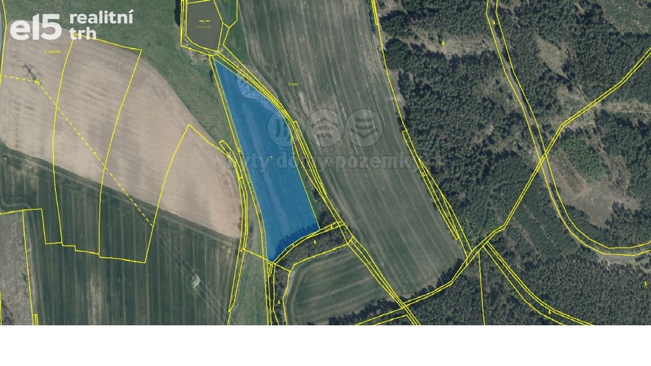Prodej pozemky - trvalý travní porost, 20 710 m² - Bor - Boječnice