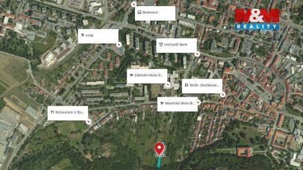 Prodej zahrady 1 911 m², Boskovice