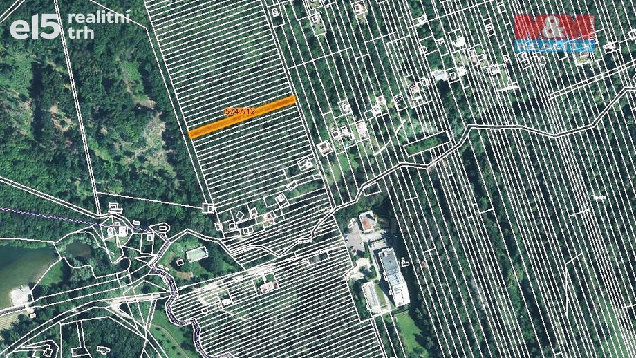 Prodej lesy, 953 m² - Kněždub
