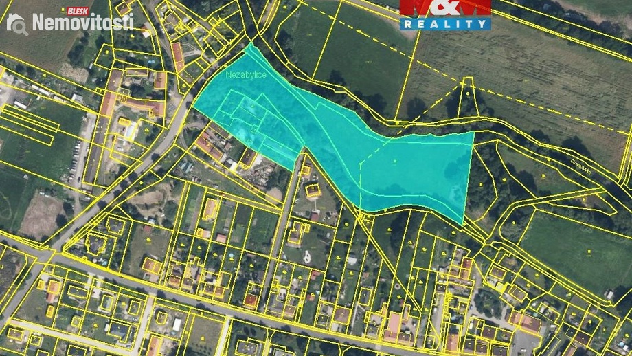 Prodej komerčního pozemku 16 303 m², Nezabylice