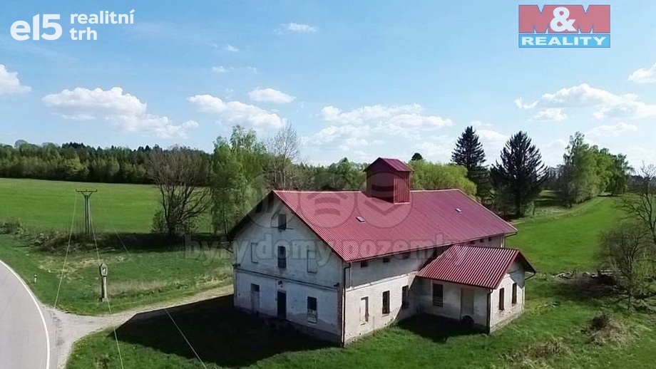 Prodej nemovitosti pro ubytování 1 200 m², Bořetín