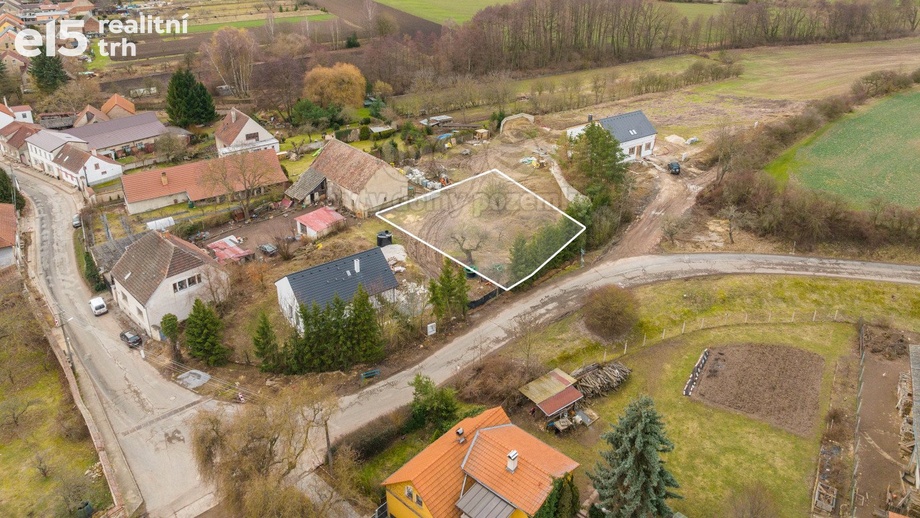Prodej pozemky pro bydlení, 897 m² - Malíkovice - Čanovice