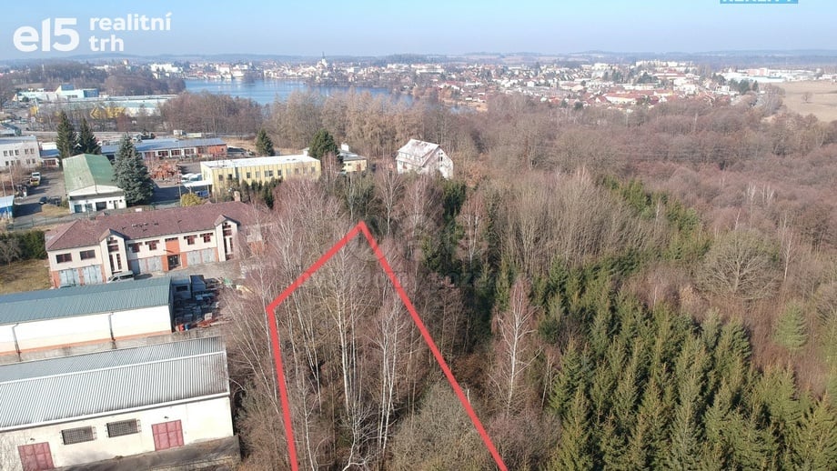 Prodej pozemky pro komerční výstavbu, 1 173 m² - Jindřichův Hradec - Otín