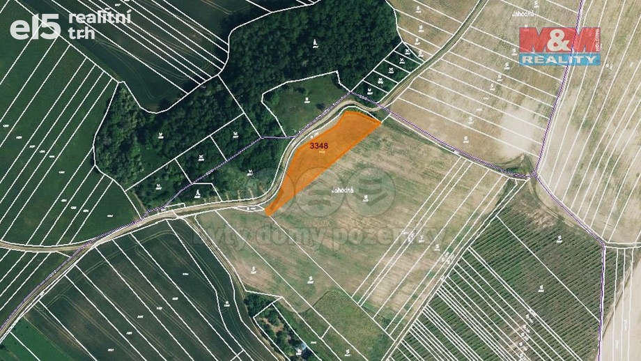 Prodej zemědělská půda, 1 000 m² - Ježov