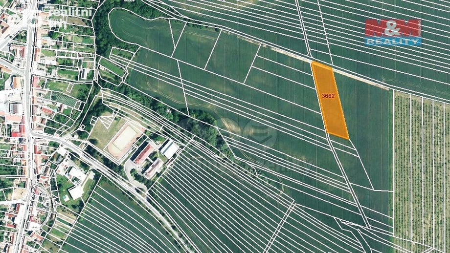 Prodej pole 1 462 m², Ježov