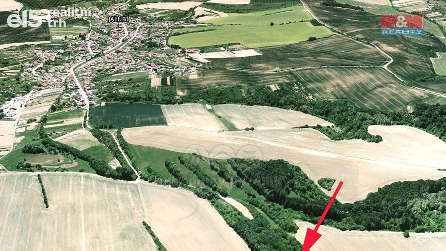 Prodej pozemky - trvalý travní porost, 1 189 m² - Jalubí