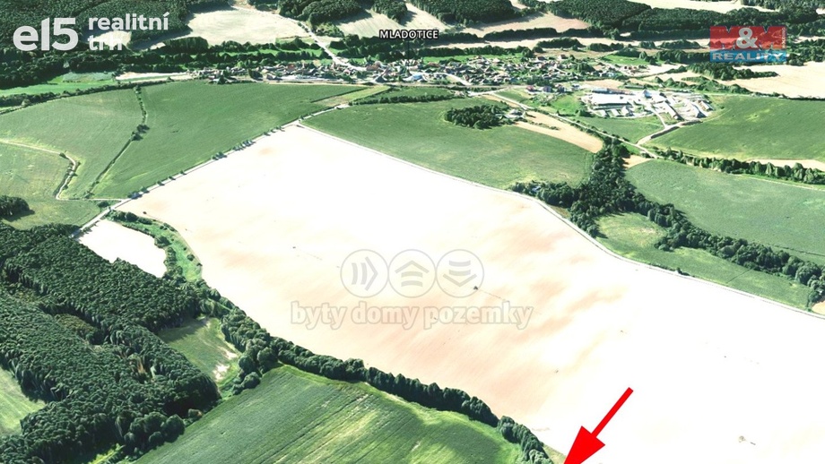 Prodej pozemky - trvalý travní porost, 3 253 m² - Mladotice