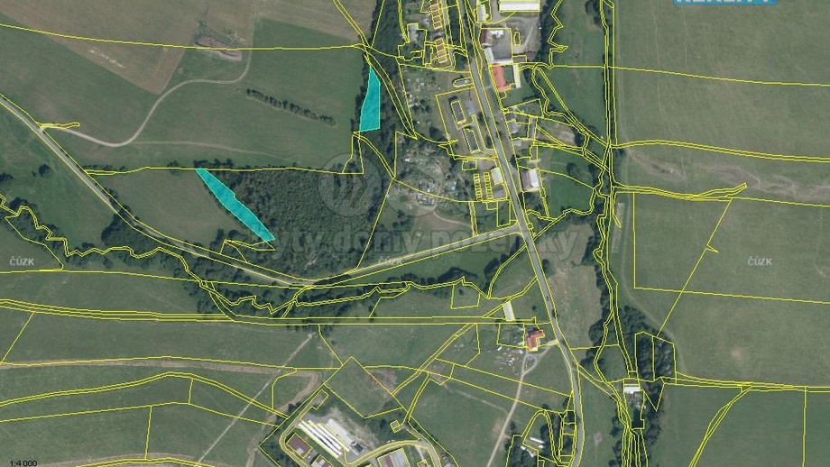 Prodej lesa 3 800 m², Břidličná - Vajglov