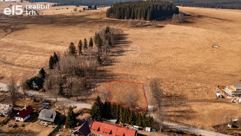 Prodej pozemky pro bydlení, 1 062 m² - Nové Hutě