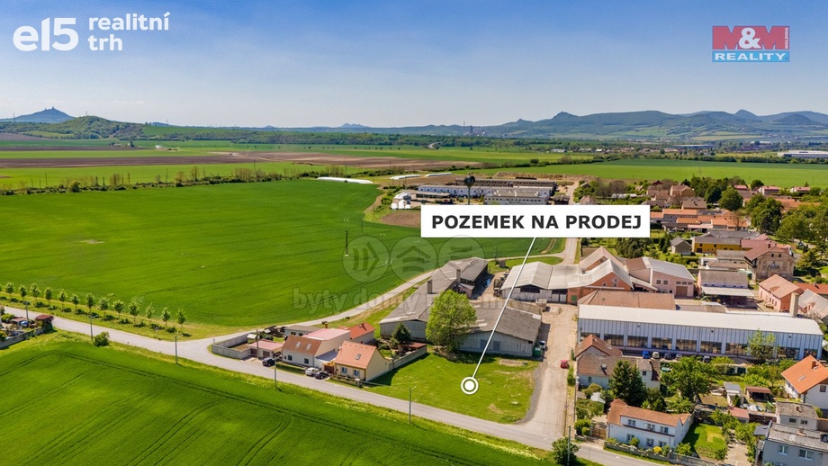 Prodej pozemky pro bydlení, 1 279 m² - Terezín - Nové Kopisty