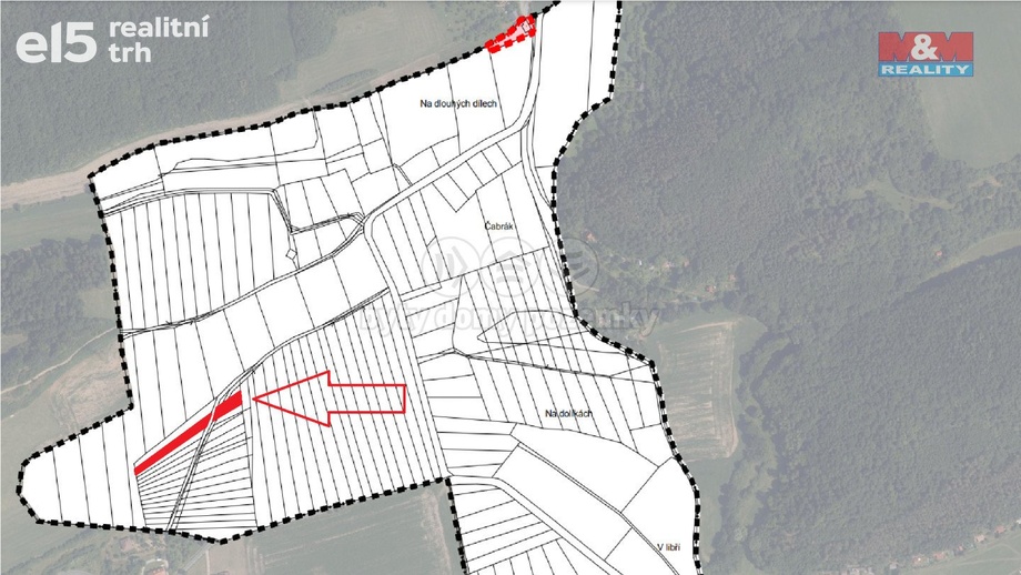 Prodej zemědělská půda, 1 574 m² - Lety