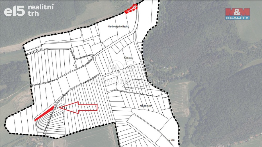 Prodej zemědělská půda, 1 013 m² - Lety