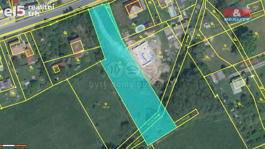 Prodej pozemky pro bydlení, 2 964 m² - Brantice