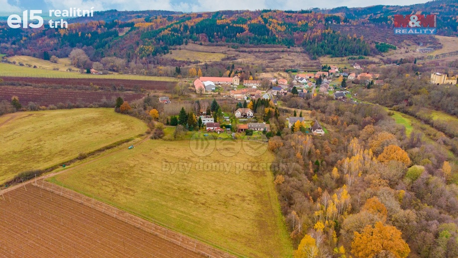 Prodej pozemky - trvalý travní porost, 4 242 m² - Tuchořice