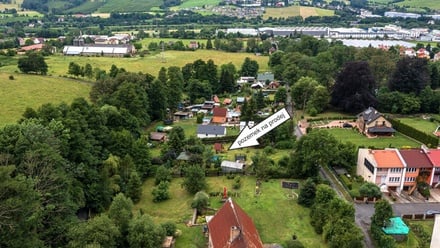 Prodej stavebního pozemku 1 937 m², Děčín