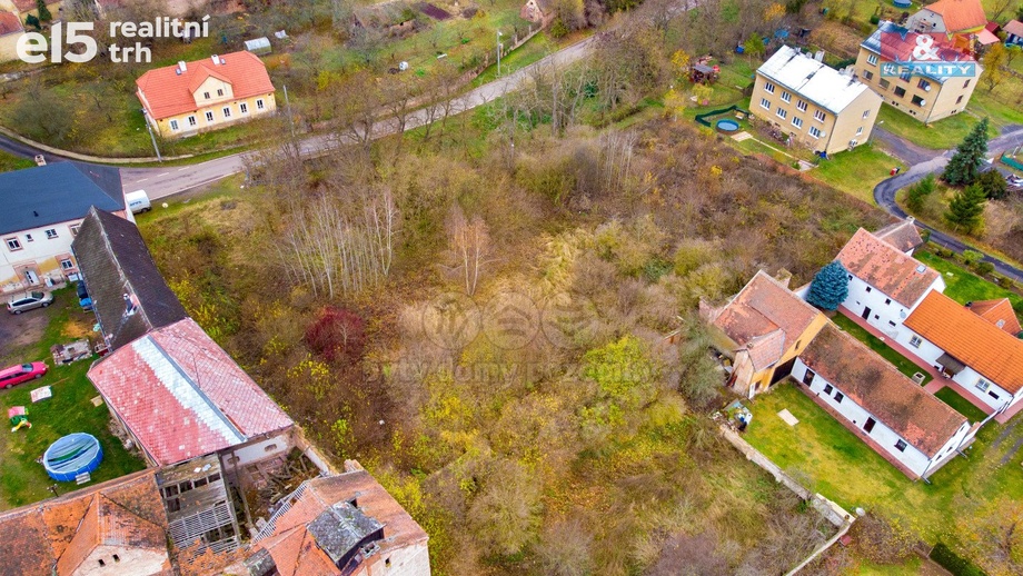 Prodej pozemky pro bydlení, 1 561 m² - Blšany - Malá Černoc