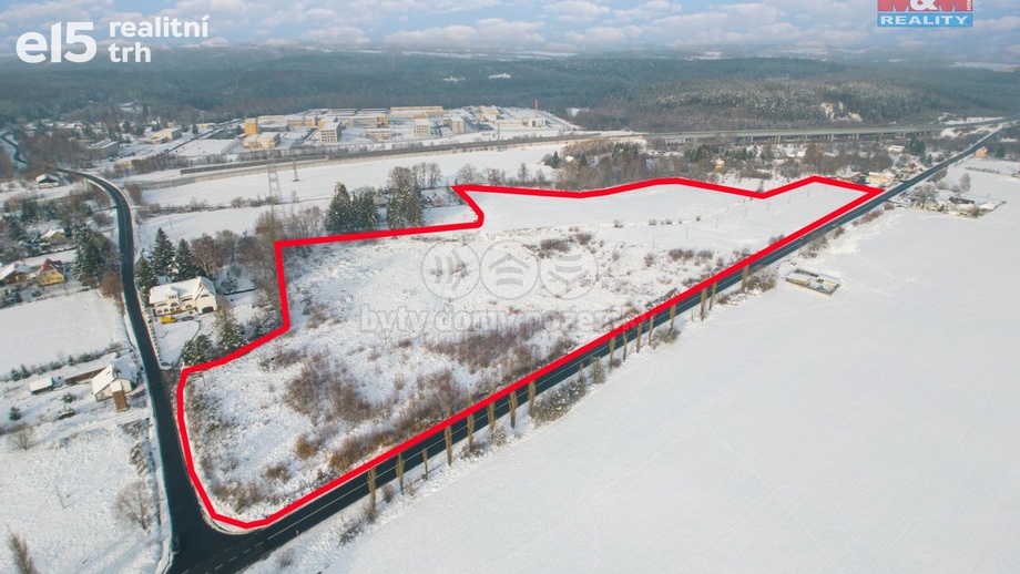 Prodej pozemky pro komerční výstavbu, 81 381 m² - Kynšperk nad Ohří - Zlatá