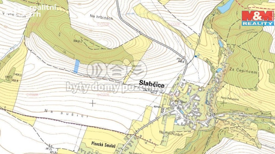 Prodej zemědělská půda, 2 755 m² - Slabčice