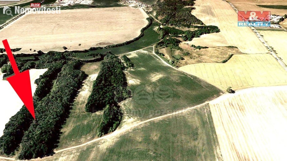 Prodej pole 5 686 m², Čejč