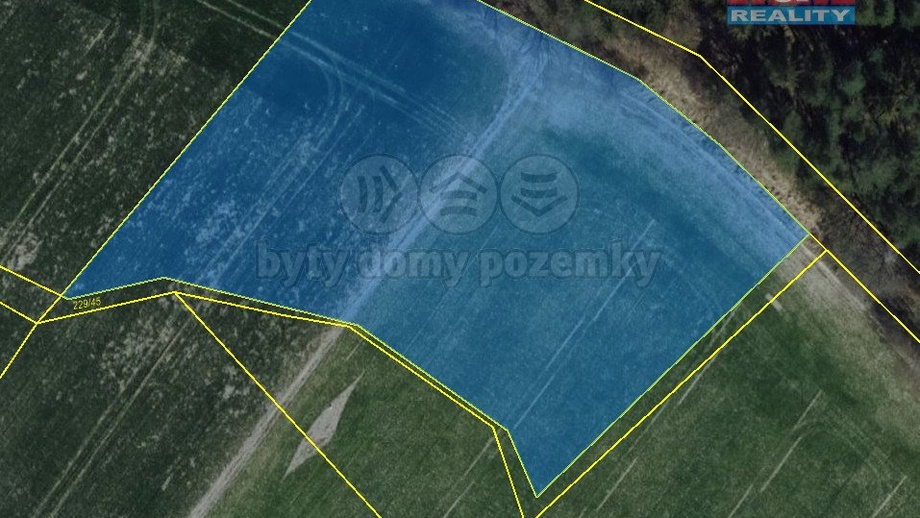 Prodej pole 4 192 m², Hvožďany - Vacíkov