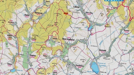 Prodej lesa 6 647 m², Nová Hradečná