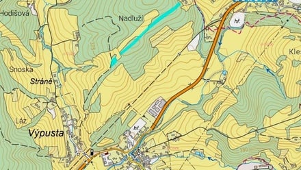 Prodej lesa 13 453 m², Lutonina