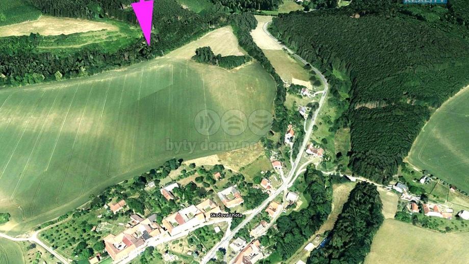 Prodej lesa 9 123 m², Malá Roudka