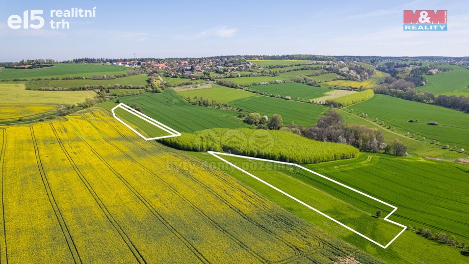 Prodej zemědělská půda, 16 278 m² - Klokočná