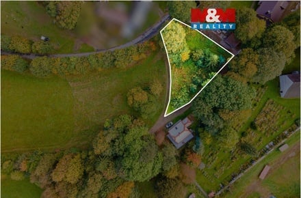 Prodej stavebního pozemku 1 078 m², Kraslice