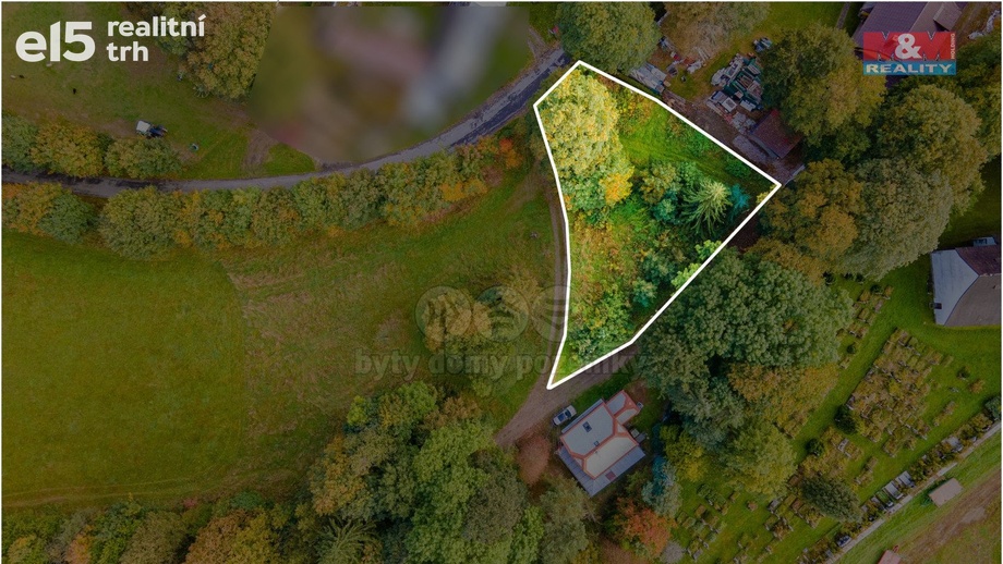 Prodej pozemky pro bydlení, 1 078 m² - Kraslice