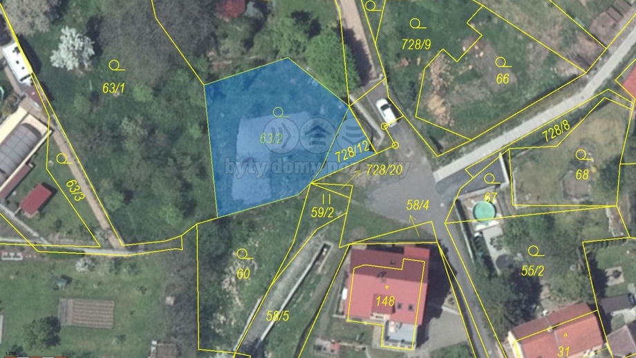 Prodej pozemky - zahrady, 439 m² - Žitenice - Pohořany
