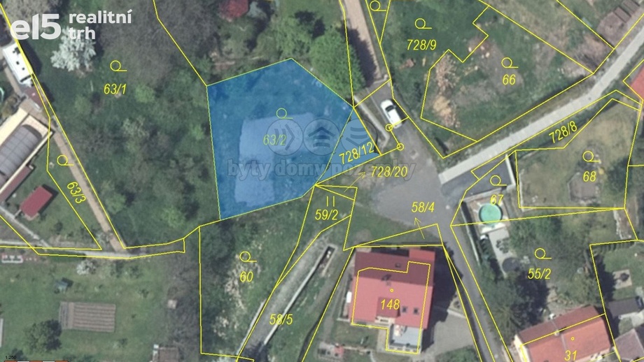 Prodej pozemky - zahrady, 439 m² - Žitenice - Pohořany