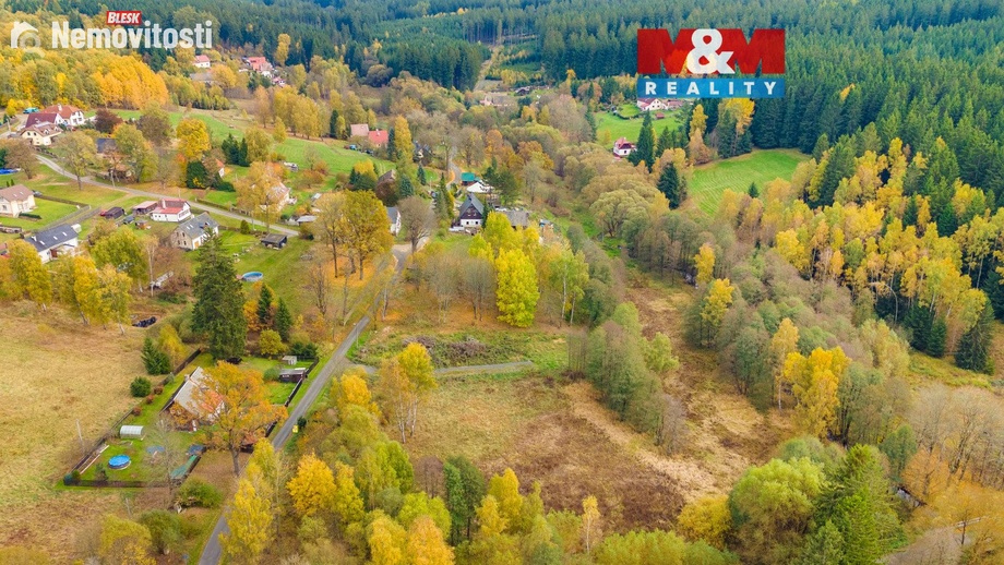 Prodej stavebního pozemku 442 m², Stará Voda