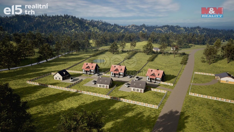 Prodej stavebního pozemku 442 m², Stará Voda
