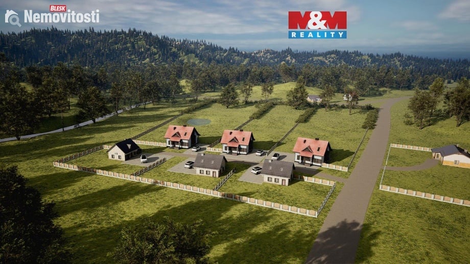 Prodej stavebního pozemku 2 562 m², Stará Voda