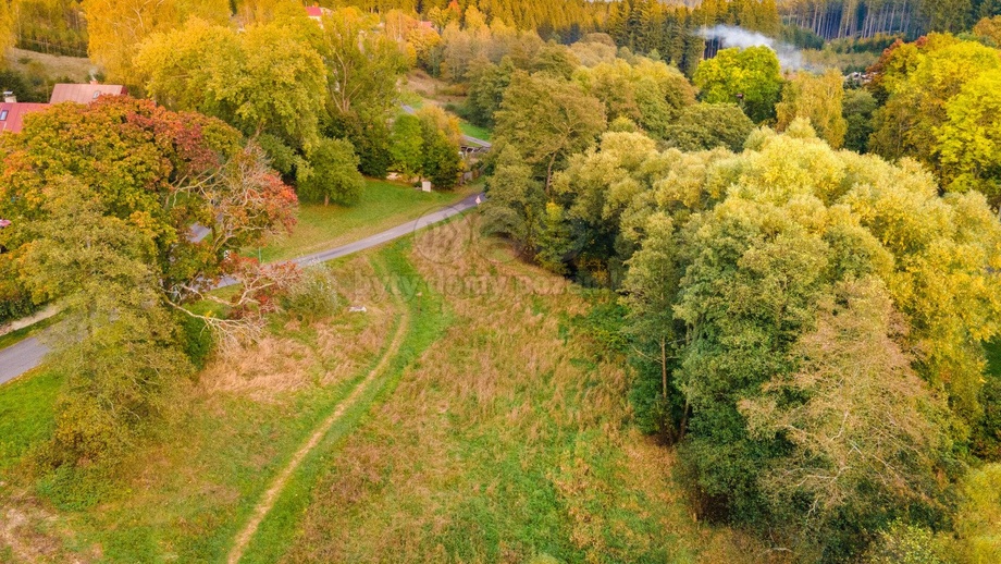 Prodej pozemky - trvalý travní porost, 1 446 m² - Stará Voda - Sekerské Chalupy
