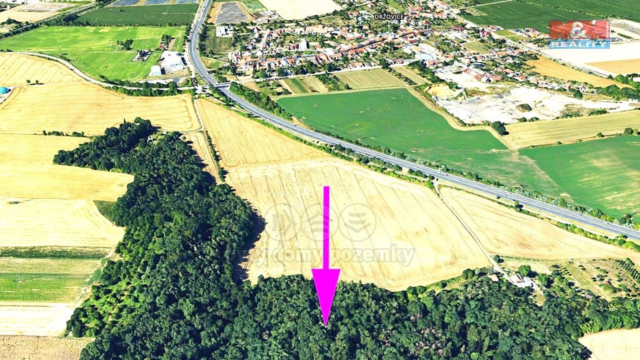 Prodej lesy, 4 332 m² - Držovice
