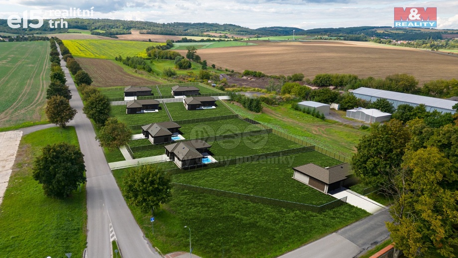 Prodej pozemky pro bydlení, 9 518 m² - Brodek u Prostějova