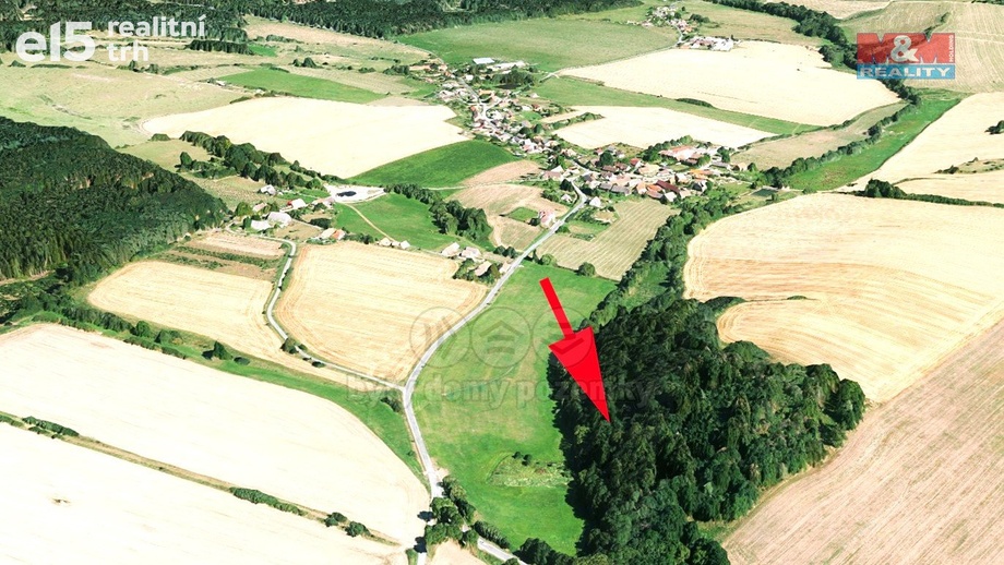 Prodej pozemky - trvalý travní porost, 8 352 m² - Sedliště