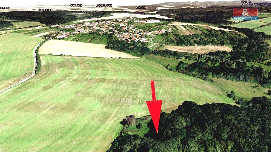 Prodej lesa 9 823 m², Lhota