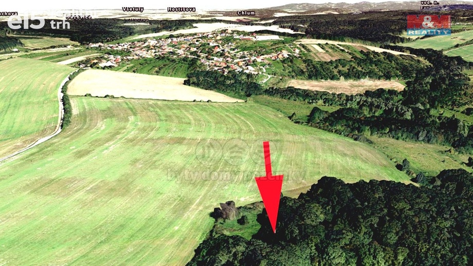 Prodej lesy, 9 823 m² - Lhota