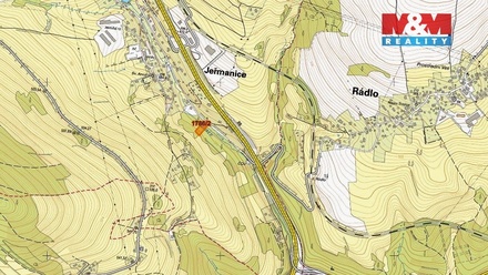 Prodej louky 2 727 m², Jeřmanice