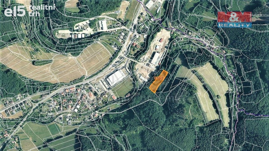Prodej lesy, 3 651 m² - Lhota u Vsetína