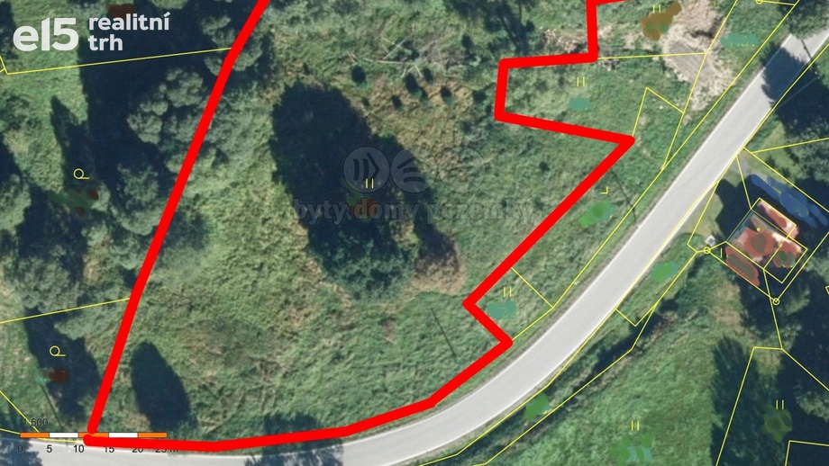 Prodej pozemky pro bydlení, 5 923 m² - Horní Řasnice - Srbská