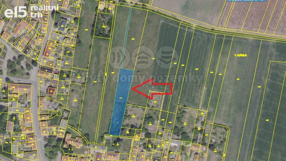 Prodej pozemky pro bydlení, 3 026 m² - Kolešovice