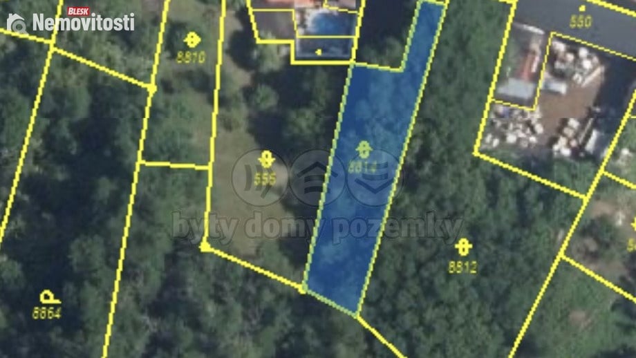 Prodej zahrady 385 m², Oleksovice