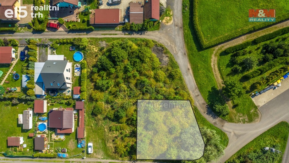 Prodej pozemky pro bydlení, 589 m² - Chbany - Vadkovice