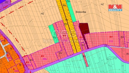 Prodej stavebního pozemku 2 513 m², Černovice