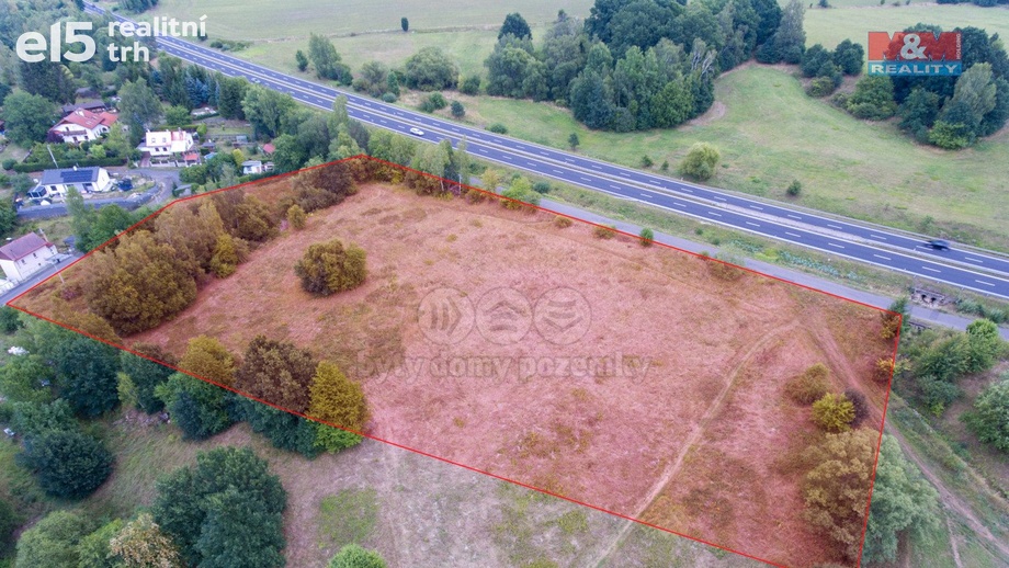Prodej pozemky pro komerční výstavbu, 13 462 m² - Dalovice